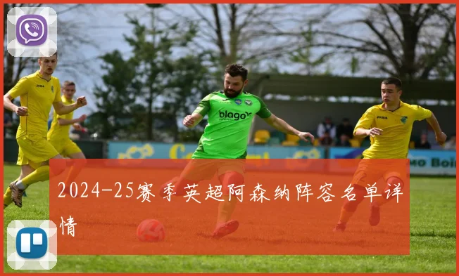 2024-25赛季英超阿森纳阵容名单详情